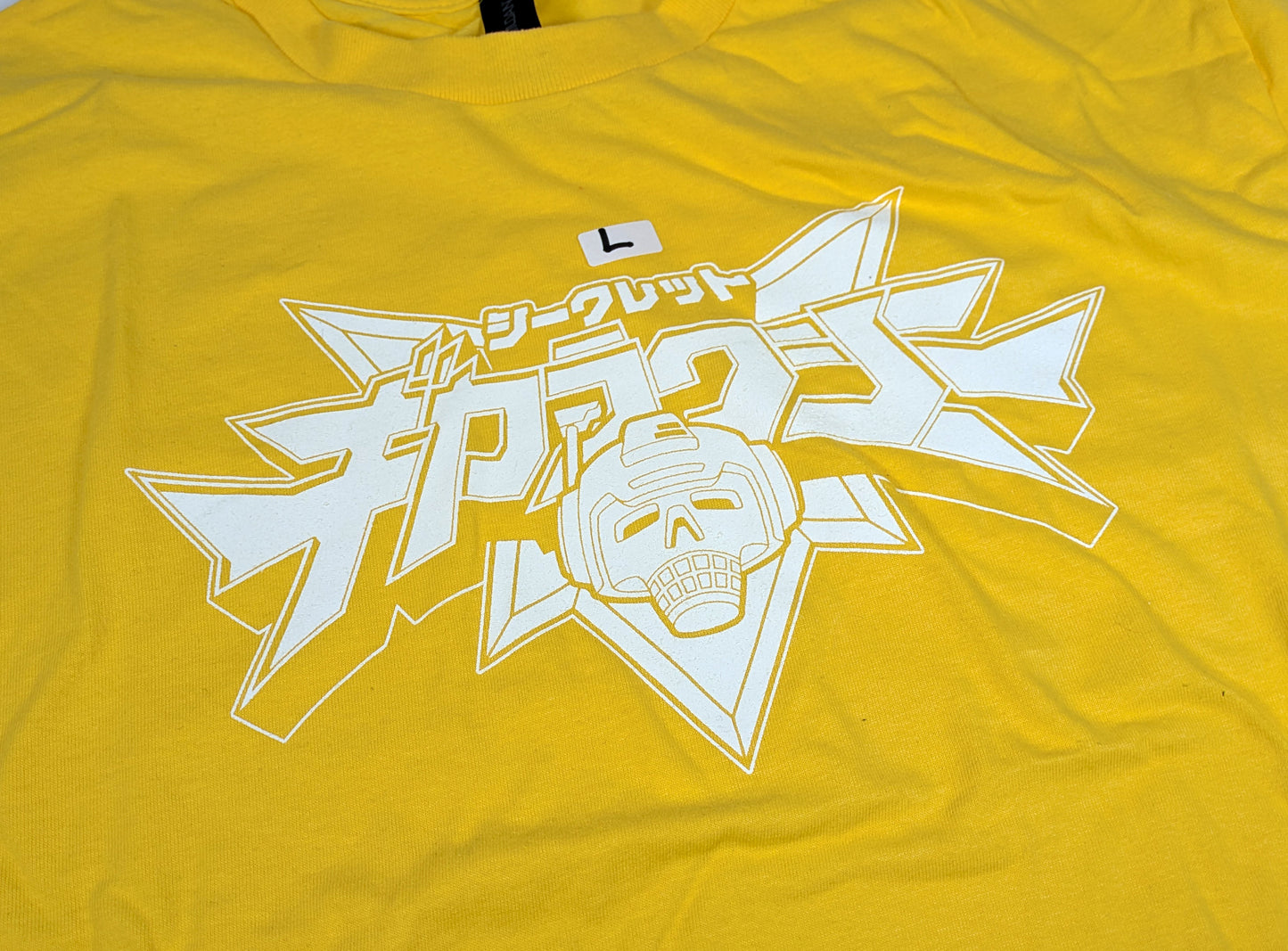"Secret Galaxy" Super Sentai Logo Shirt Color Samples [YELLOW]