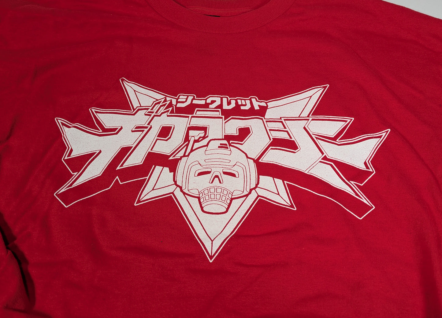 "Secret Galaxy" Super Sentai Logo Shirt Color Samples [RED]