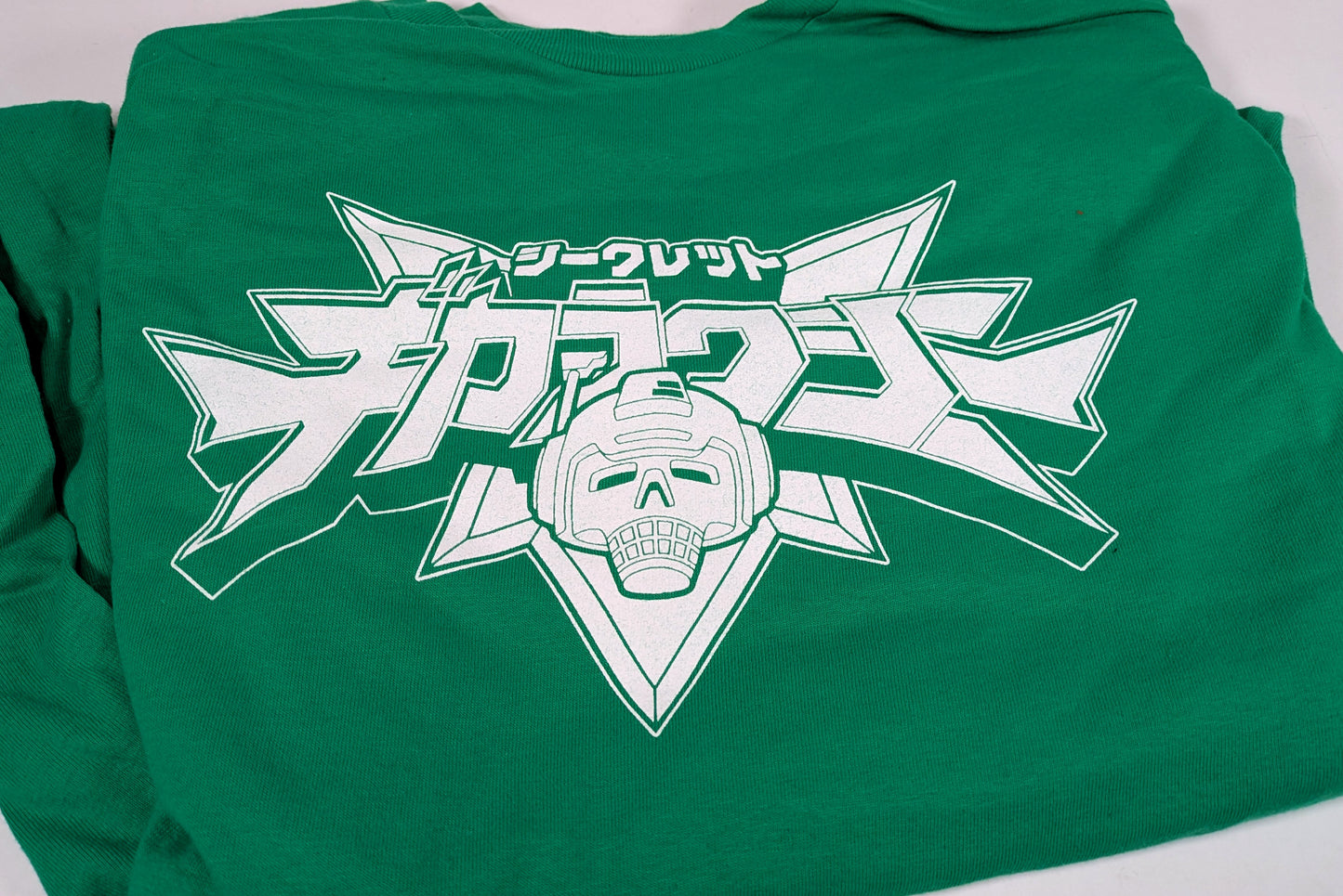 "Secret Galaxy" Super Sentai Logo Shirt Color Samples [GREEN]